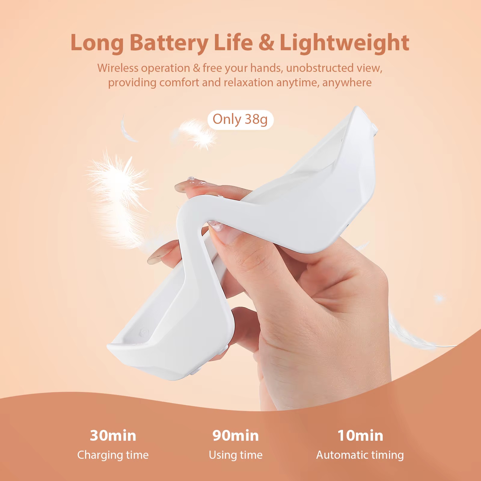 EMS赤色光アイマッサージャーグラス 電気マイクロカレント  - Light Therapy Glasses のレビューと価格